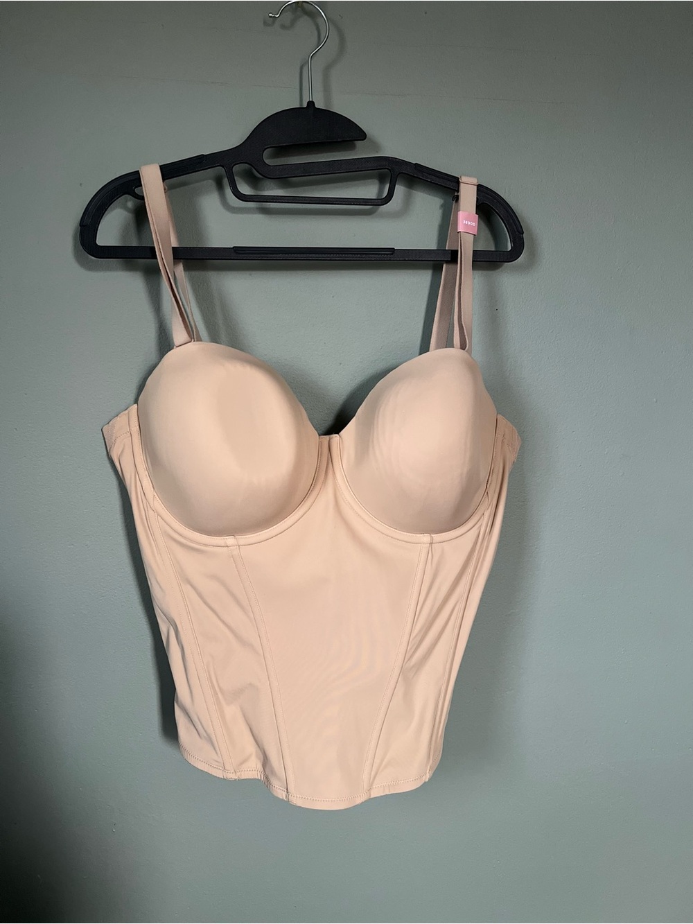 NWT- CACIQUE Nude Longline Strapless Bustier